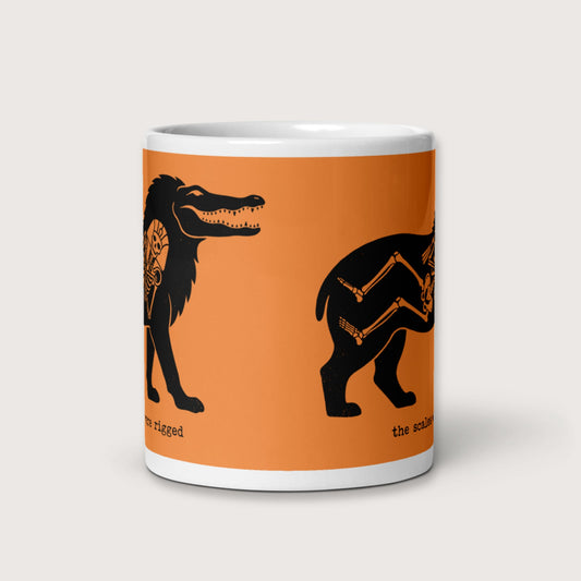 The Scales Were Rigged Mug - history buff gift by HistoHead