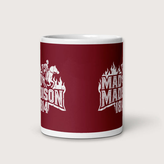 Mad Madison Mug - history buff gift by HistoHead