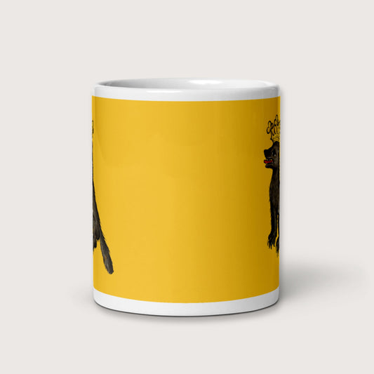 Medieval Wolf King Mug - history buff gift by HistoHead