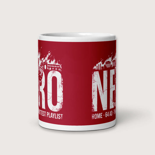 Nero's Hottest Playlist Mug - history buff gift by HistoHead