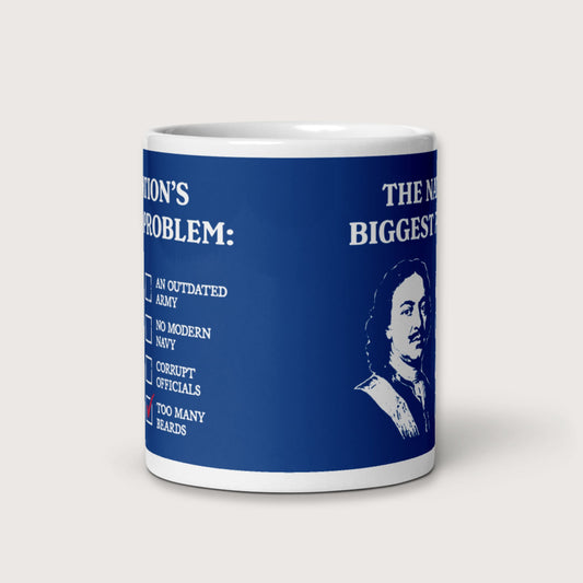 Peter the Great's Beard Tax Mug - history buff gift by HistoHead
