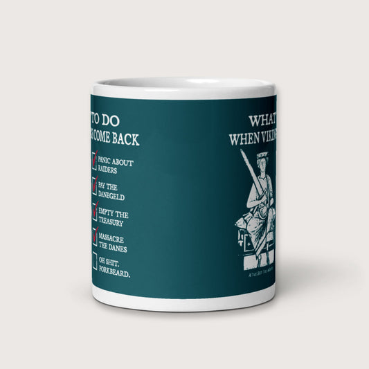 Æthelred the Unready Viking Raid Survival Guide Mug - history buff gift by HistoHead