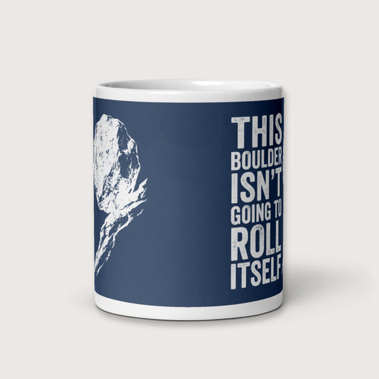 Sisyphus This Boulder Isn't Going to Roll Itself Mug - history buff gift by HistoHead