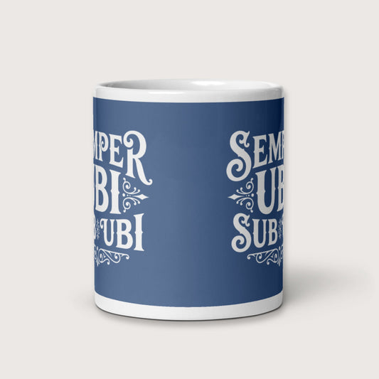 Latin Pun Semper Ubi Sub Ubi Mug - history buff gift by HistoHead