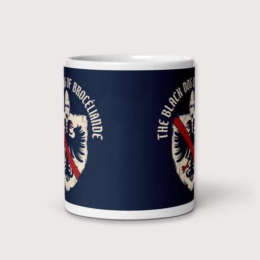 Du Guesclin The Black Dog of Brocéliande Mug - history buff gift by HistoHead