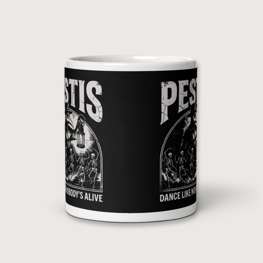 Pestis Dance Mug - history buff gift by HistoHead