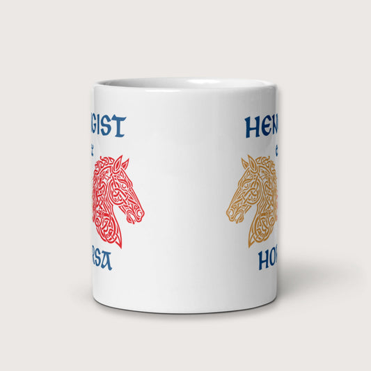 Hengist and Horsa Mug - history buff gift by HistoHead