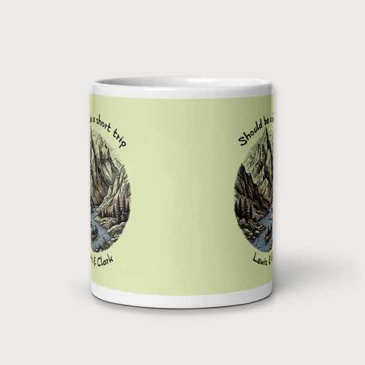 Lewis & Clark Short Trip Mug - history buff gift by HistoHead