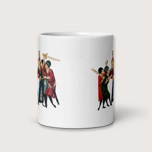 Medieval Positivity Mug - history buff gift by HistoHead