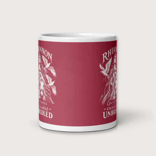 Rhiannon Uncatchable Unavailable Unbridled Mug - history buff gift by HistoHead