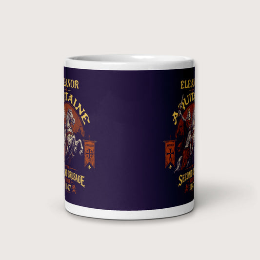Eleanor of Aquitaine Second Crusade Tour Mug - history buff gift by HistoHead