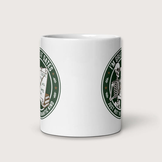 Great At Dates Mug - history buff gift by HistoHead