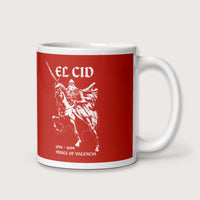 El Cid Prince of Valencia Mug - history buff gift by HistoHead