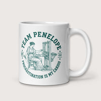 Team Penelope Procrastination Mug - history buff gift by HistoHead
