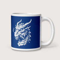 Smoking Dragon Mug - history buff gift by HistoHead