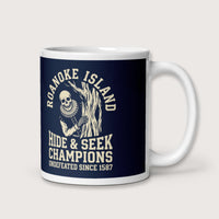 Roanoke Island Hide & Seek Mug - history buff gift by HistoHead