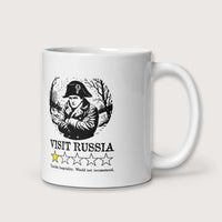 Napoleon Visit Russia Review Mug - history buff gift by HistoHead