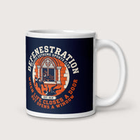 Defenestration Prague Extreme Sports Club Mug - history buff gift by HistoHead