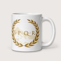 Roman SPQR Banner Mug - history buff gift by HistoHead