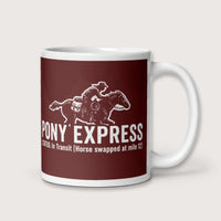 Pony Express Mug - history buff gift by HistoHead