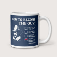 Guy Fawkes How to Become the Guy Mug - history buff gift by HistoHead