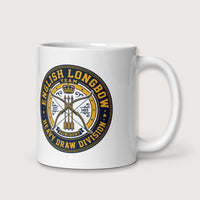 English Longbow Heavy Draw Division Mug - history buff gift by HistoHead