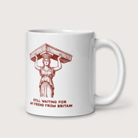 Caryatid Waiting for Her Friend Mug - history buff gift by HistoHead