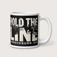 Hold The Line Bannockburn 1314 Mug - history buff gift by HistoHead