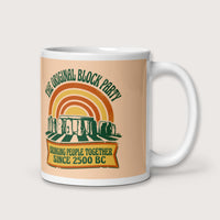 Stonehenge Block Party Mug - history buff gift by HistoHead