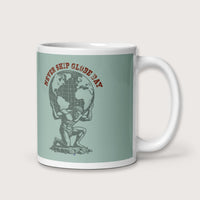 Atlas Never Skip Globe Day Mug - history buff gift by HistoHead