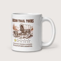 Oregon Trail Tours Review Mug - history buff gift by HistoHead