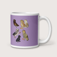 Weird Medieval Owls Mug - history buff gift by HistoHead