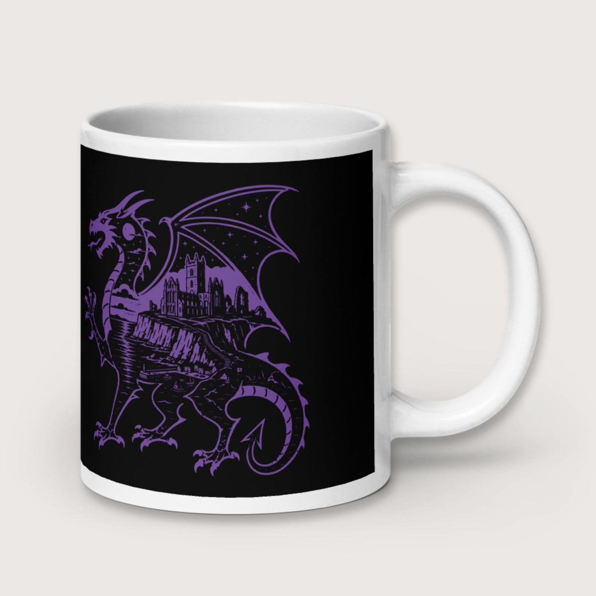 Whitby Wyrm Mug - history buff gift by HistoHead