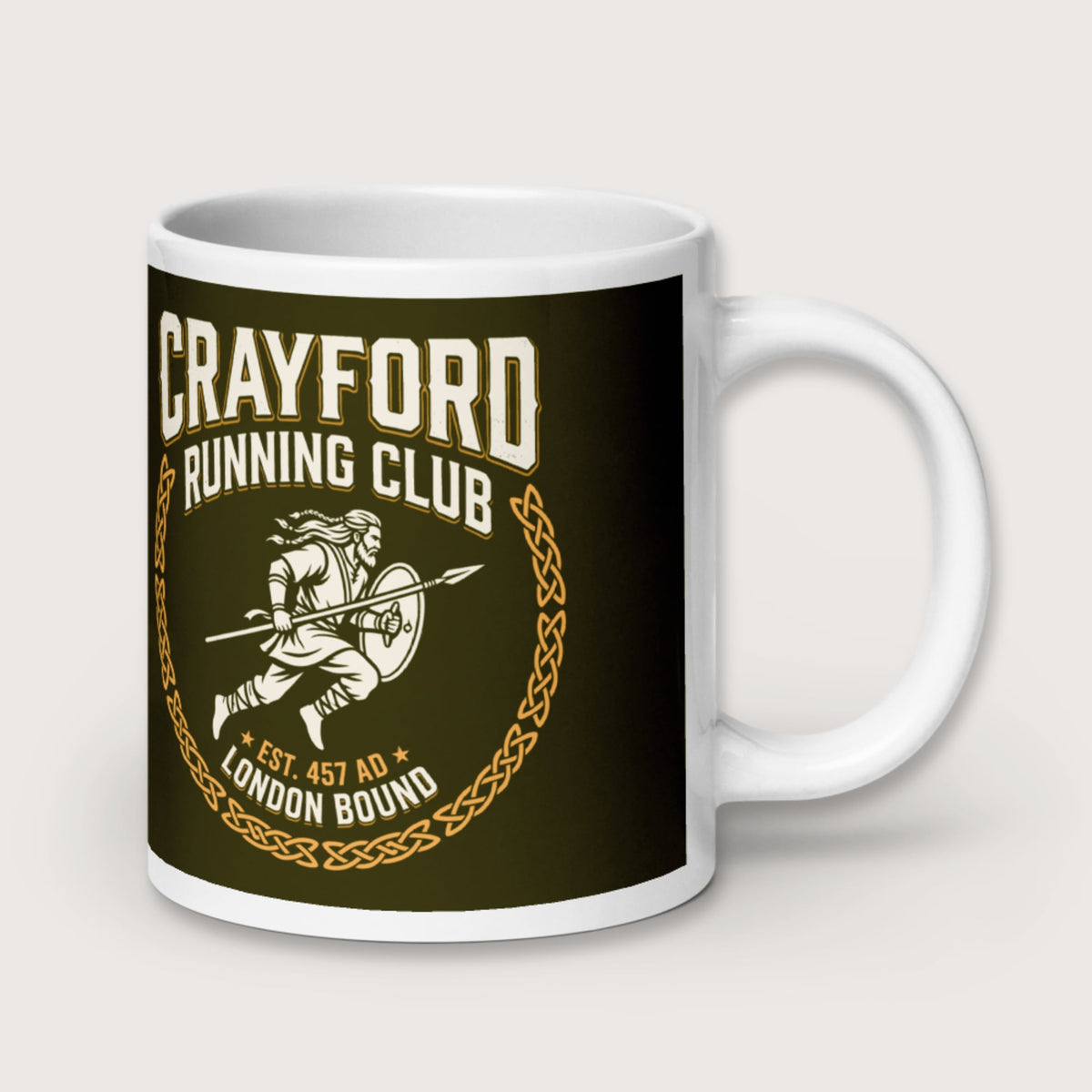Crayford Running Club Mug - history buff gift by HistoHead