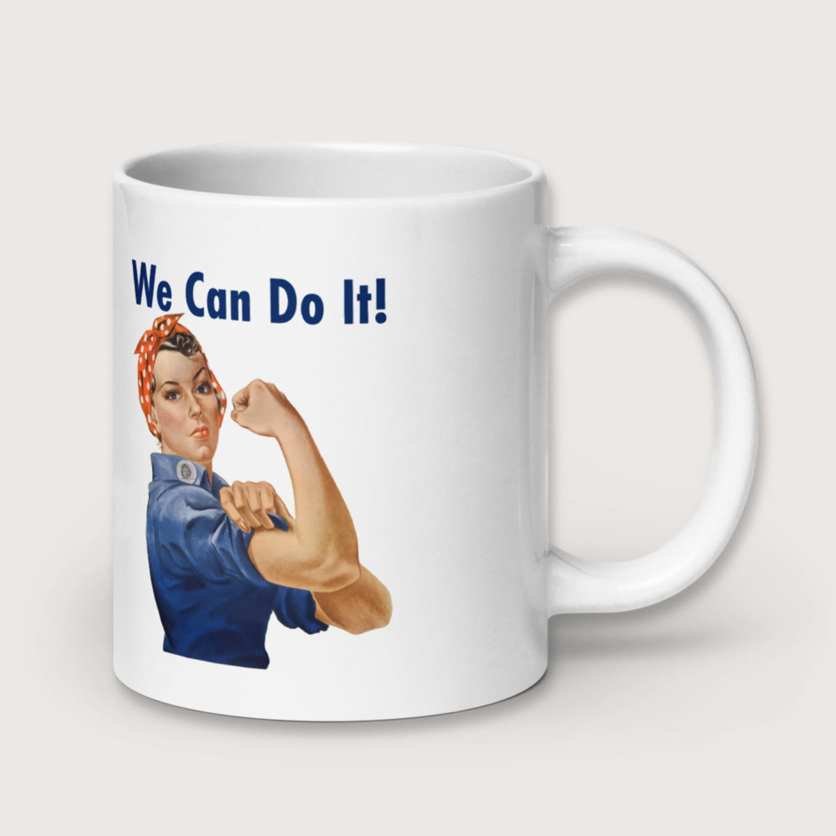 Rosie We Can Do It Mug - history buff gift by HistoHead