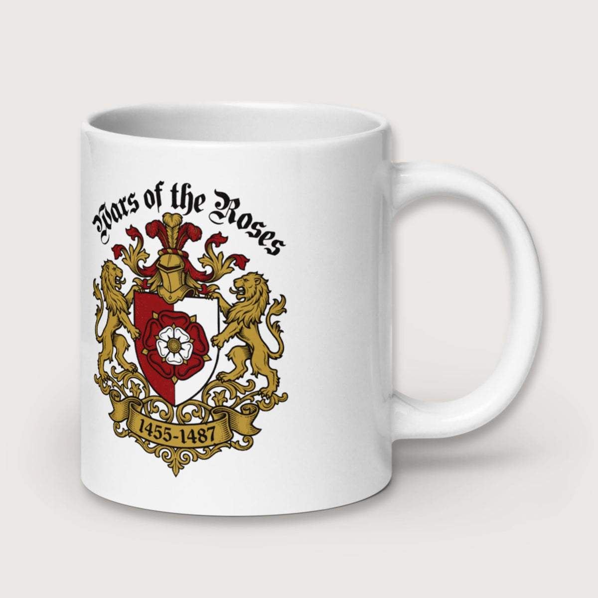 Wars of the Roses Mug - history buff gift by HistoHead