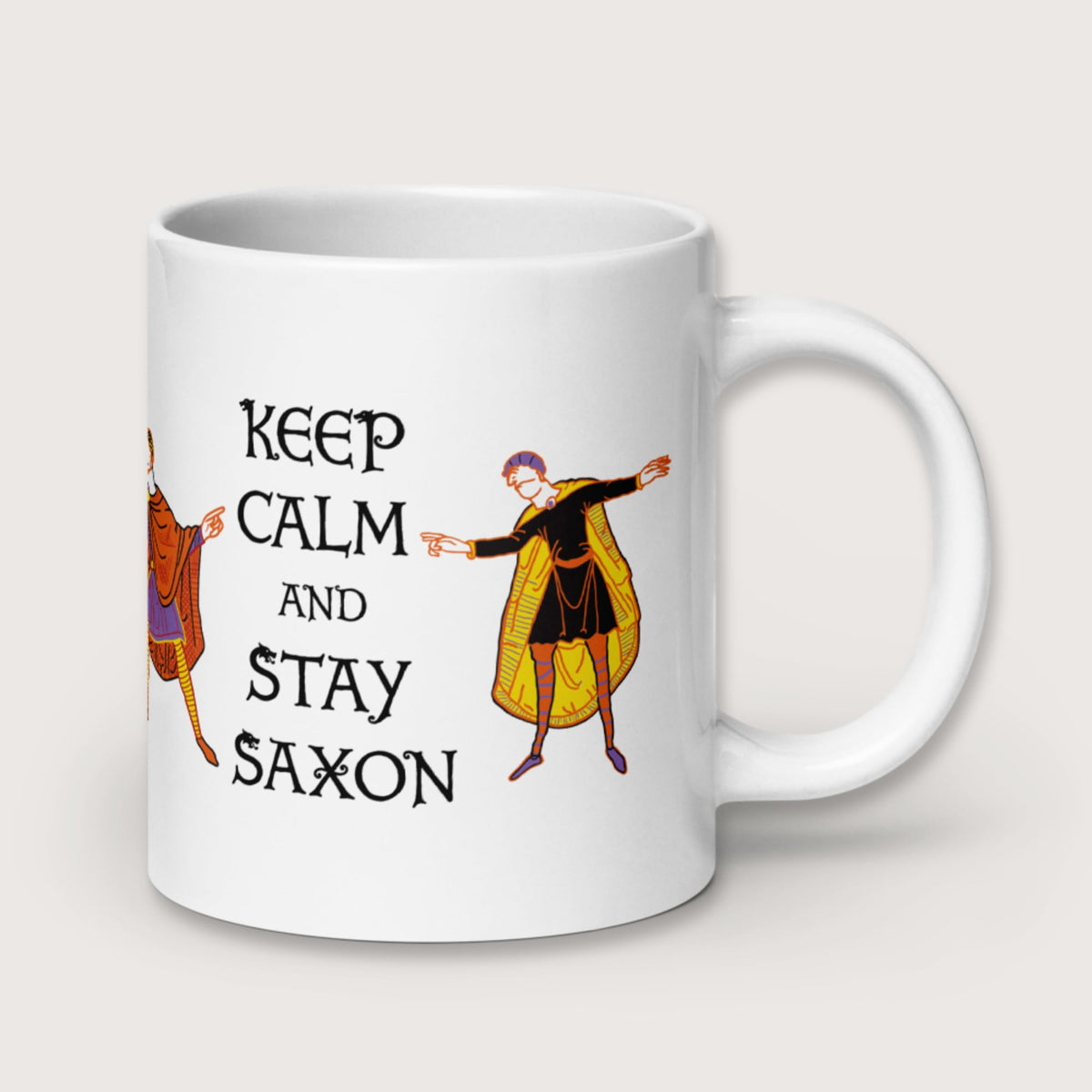 Harold Godwinson Keep Calm and Stay Saxon Mug - history buff gift by HistoHead
