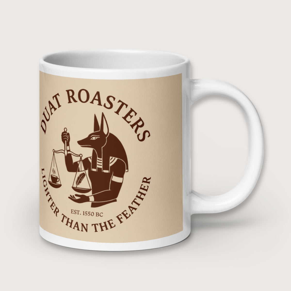 Duat Roasters Mug - history buff gift by HistoHead