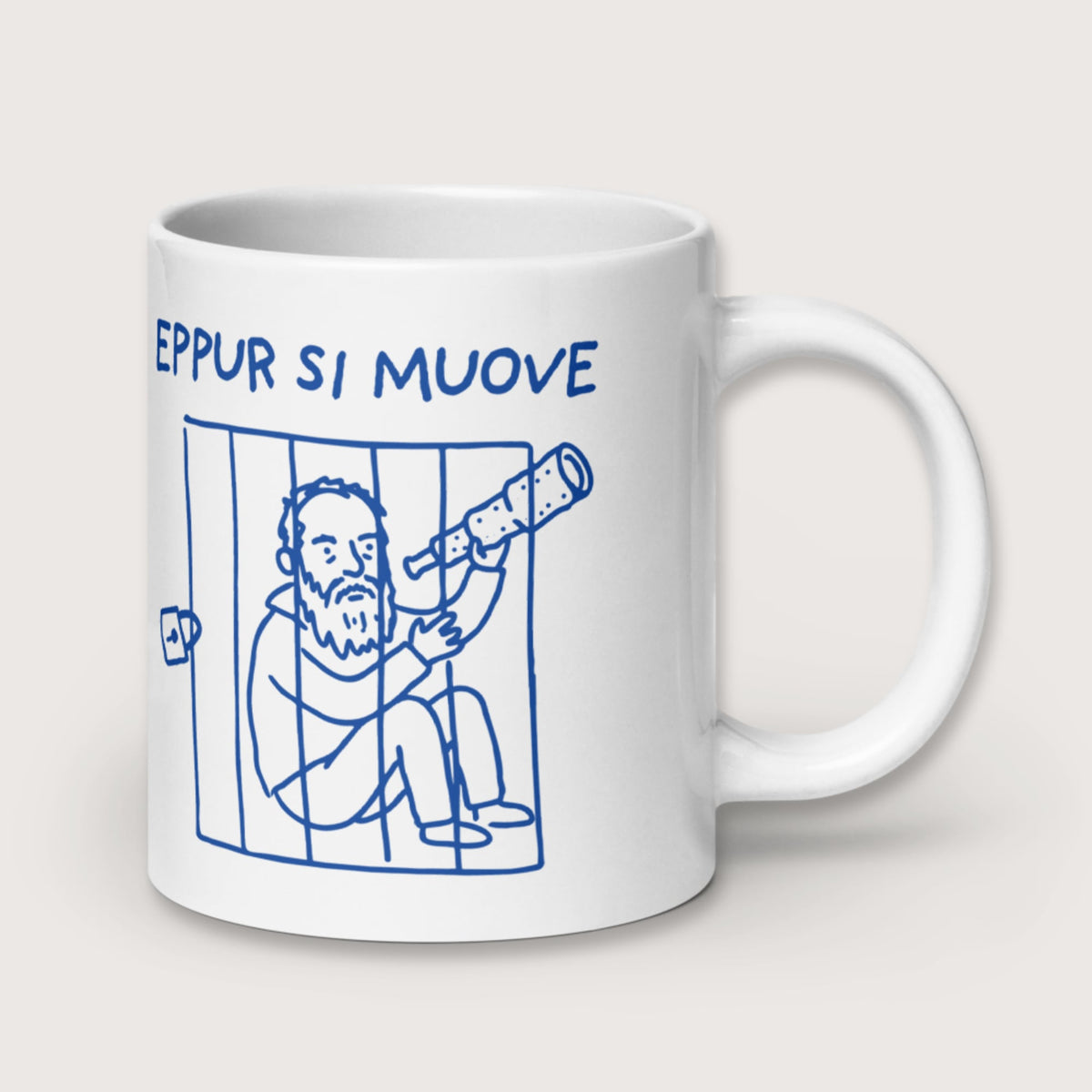 Galileo Galilei And Yet It Moves Mug - history buff gift by HistoHead