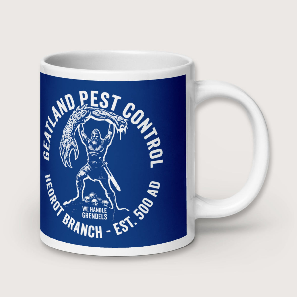Geatland Pest Control Mug - history buff gift by HistoHead