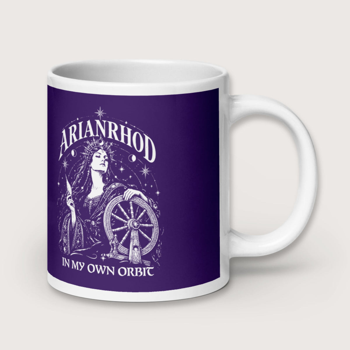 Arianrhod In My Own Orbit Mug - history buff gift by HistoHead