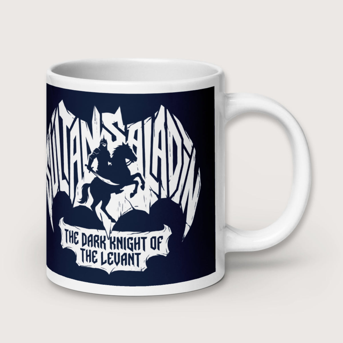 Saladin Dark Knight Mug - history buff gift by HistoHead