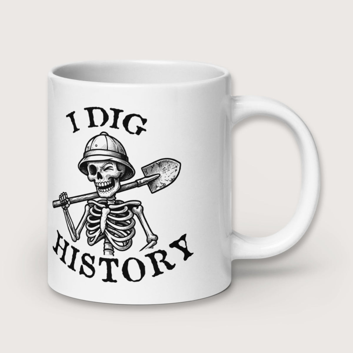 I Dig History Mug - history buff gift by HistoHead