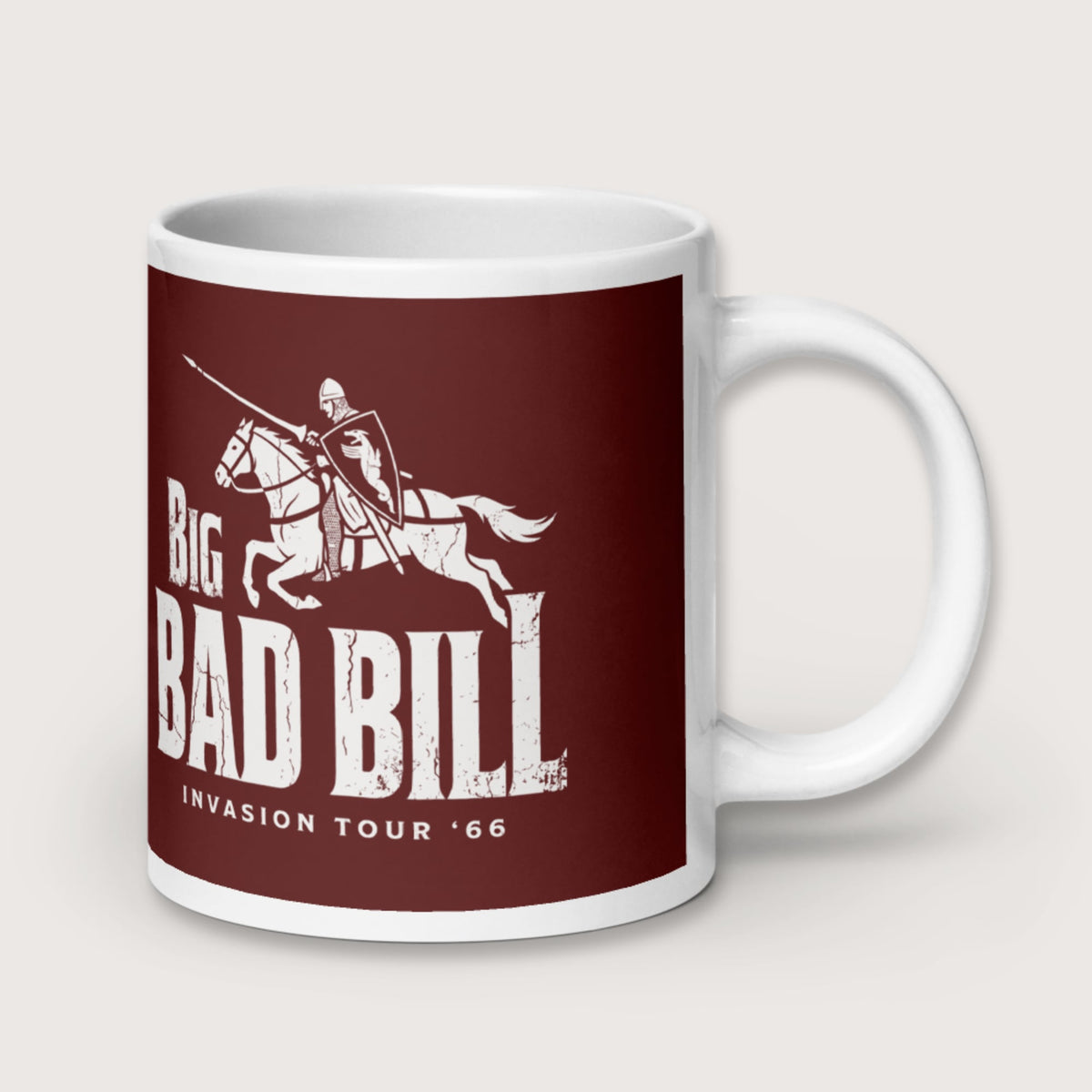 Big Bad Bill Invasion Tour Mug - history buff gift by HistoHead
