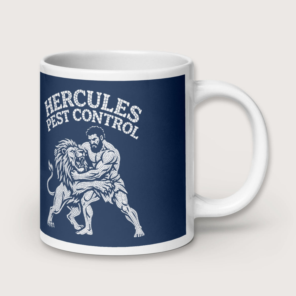Hercules Pest Control Mug - history buff gift by HistoHead