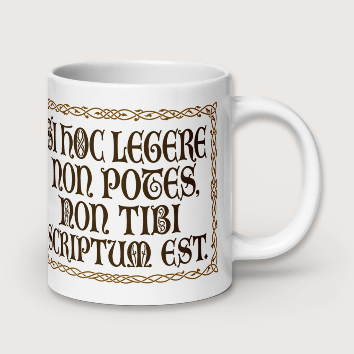 If You Can't Read This It's Not Written For You Mug - history buff gift by HistoHead