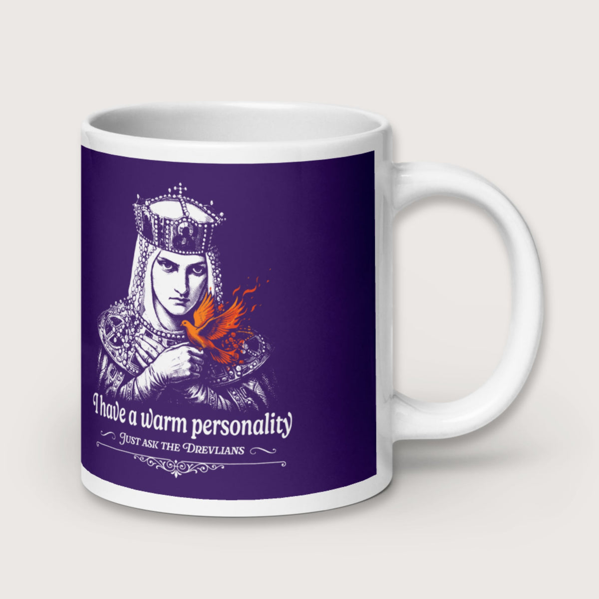 Olga of Kiev I Have a Warm Personality Mug - history buff gift by HistoHead
