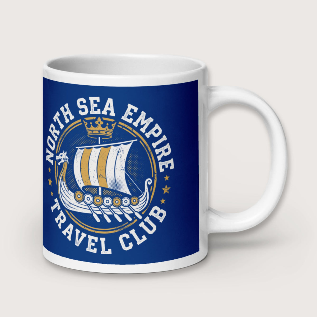 North Sea Empire Travel Club Mug - history buff gift by HistoHead