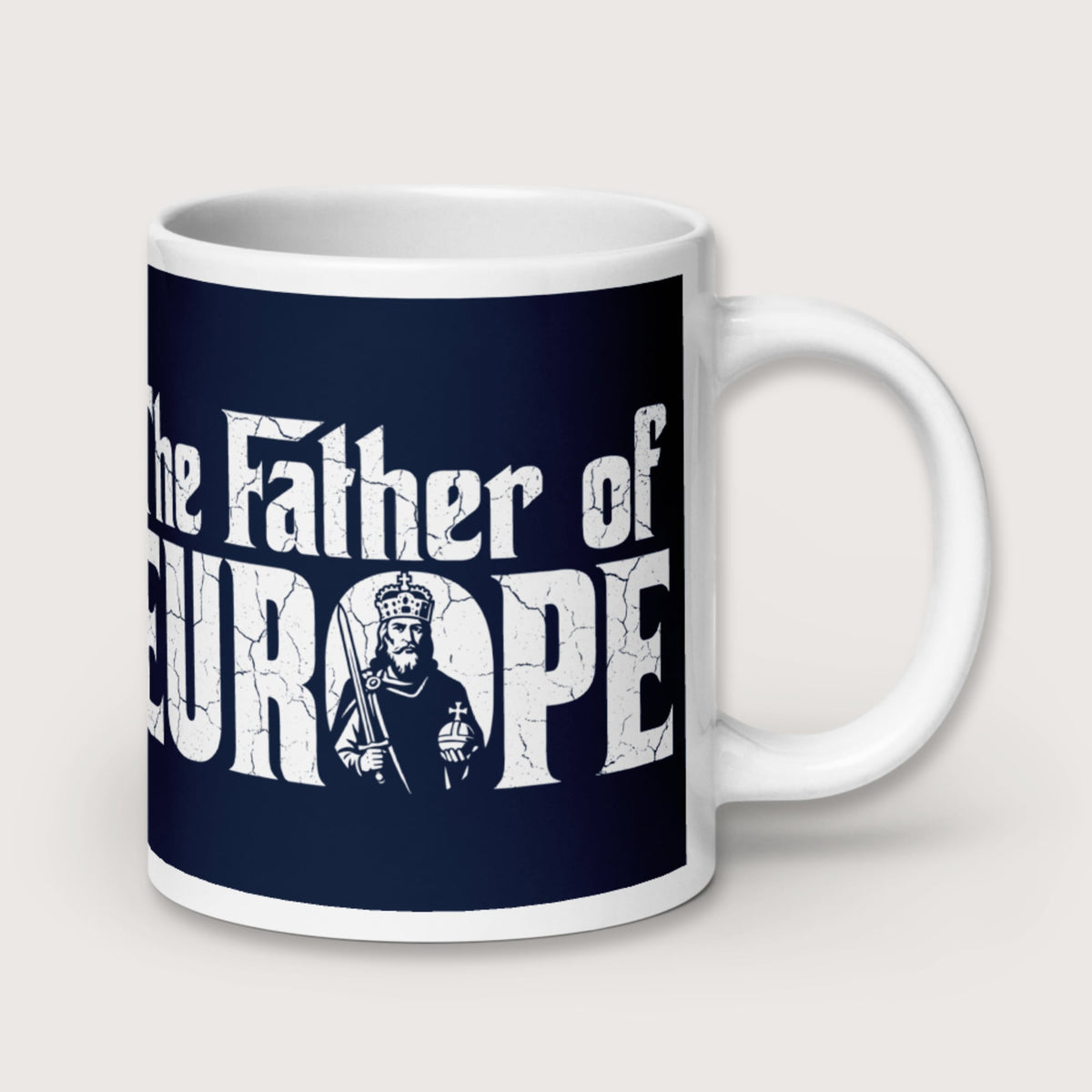 Charlemagne The Father of Europe Mug - history buff gift by HistoHead