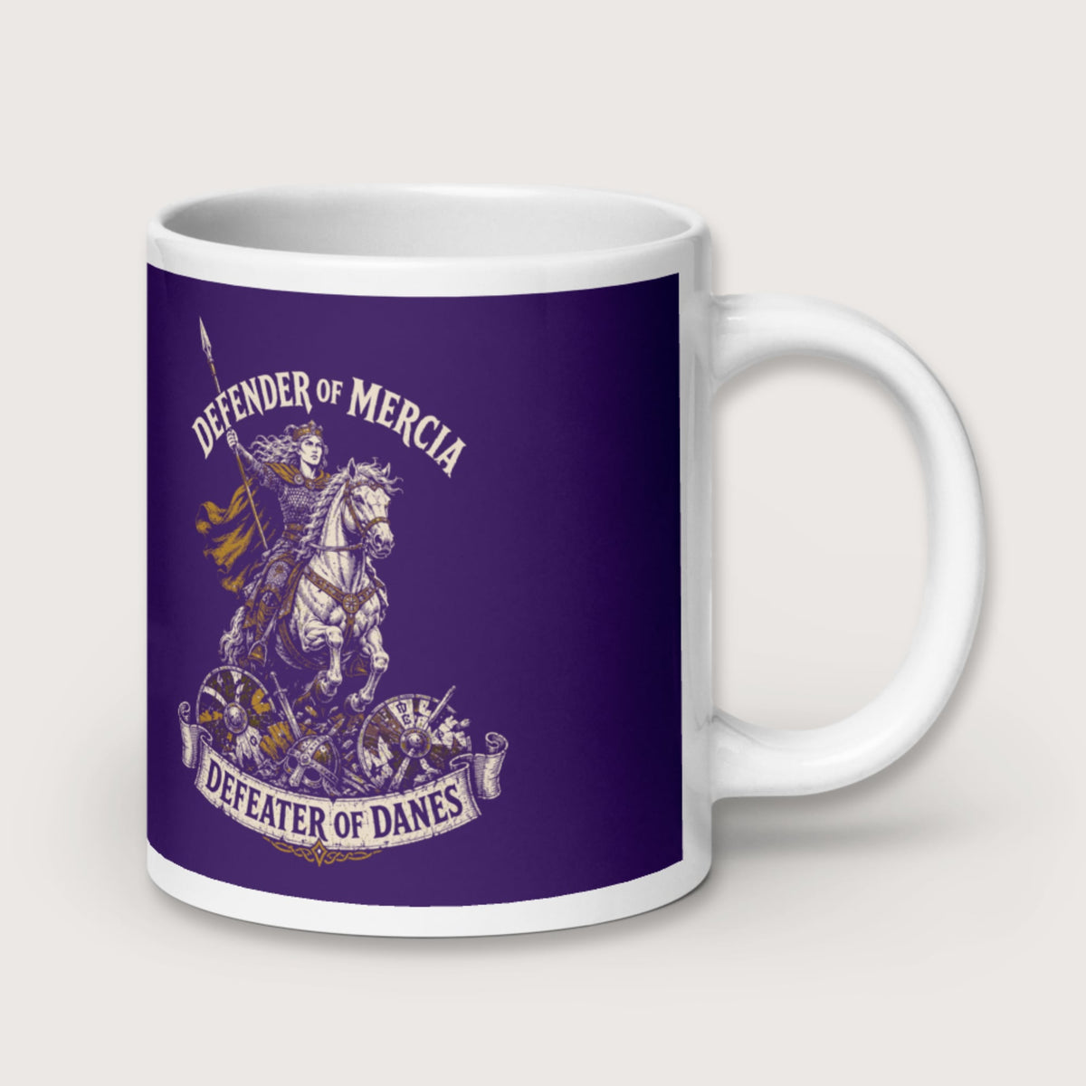 Æthelflæd Defender of Mercia Mug - history buff gift by HistoHead